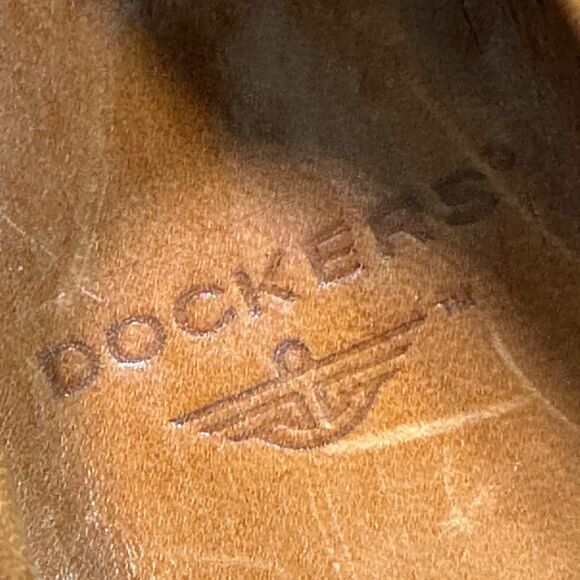 Dockers Leather Weaved Loafers Mens Size 9.5D - Picture 15 of 16